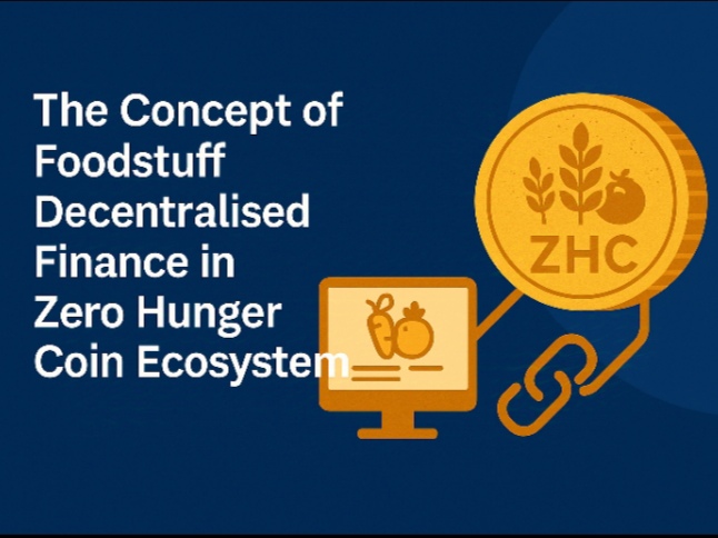 The Concept of Foodstuff Decentralised Finance (DeFi) in the Zero Hunger Coin (ZHC) Ecosystem