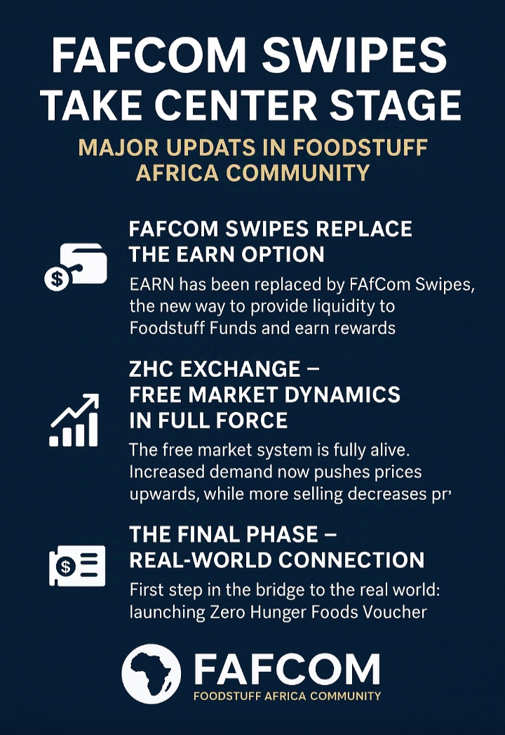 FAfCom Swipes Take Center Stage: Major Updates in Foodstuff Africa Community